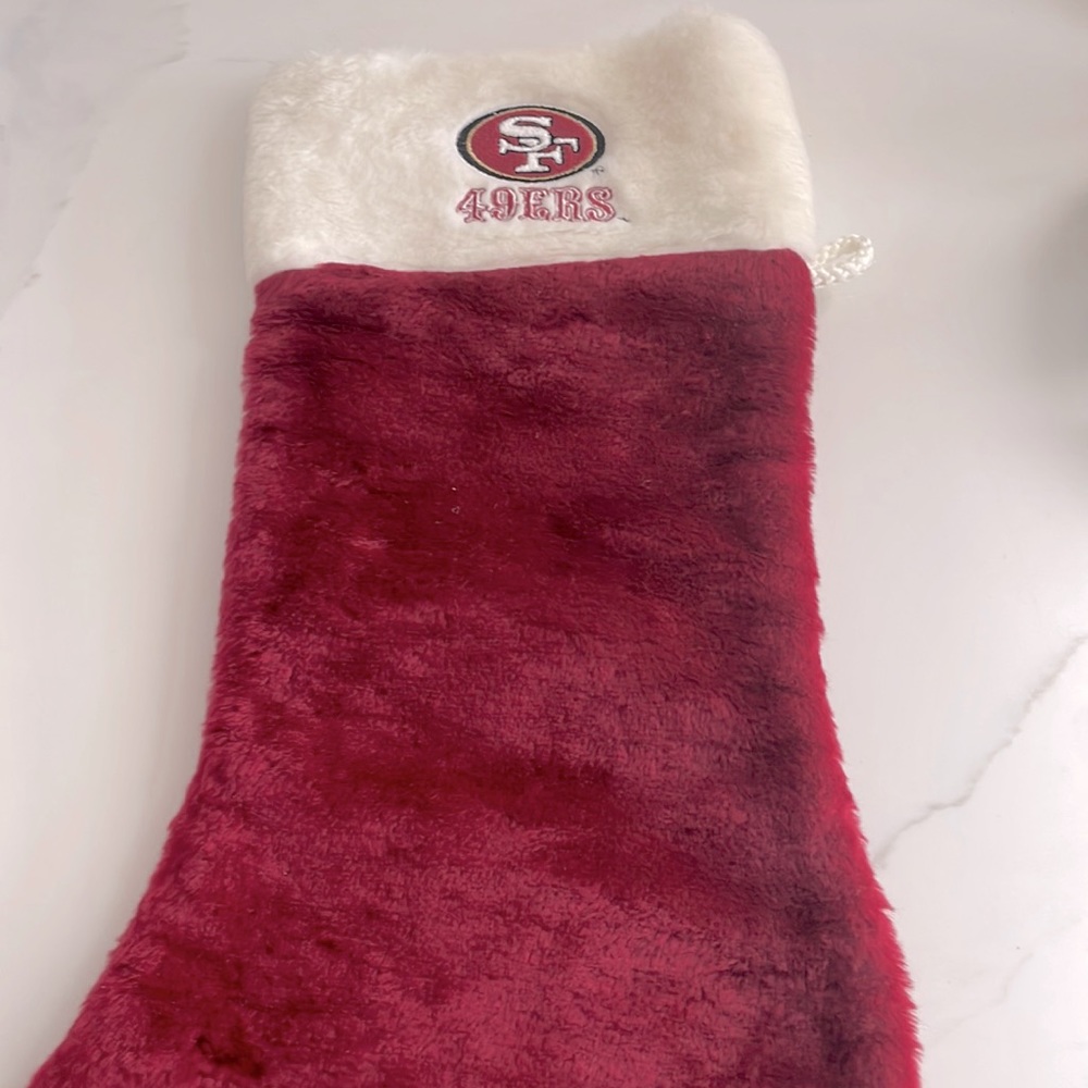 VTG San Francisco 49ers NFL Christmas Stocking Holiday